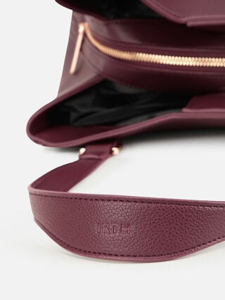 Vivienne Shoulder Bag - Dark Cherry