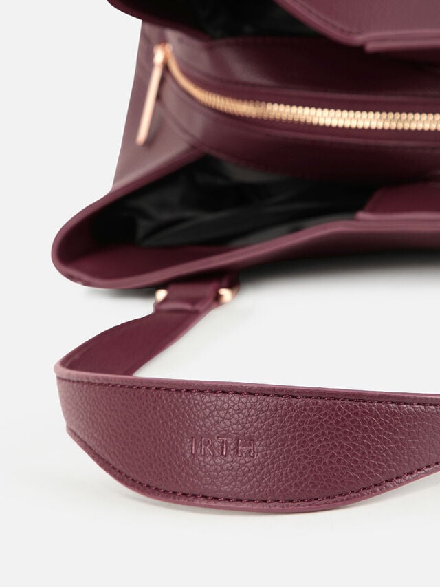 Vivienne Shoulder Bag - Dark Cherry