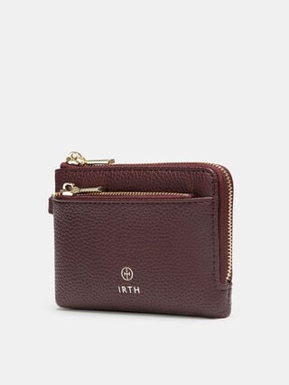 Kira Wristlet Wallet - Dark Cherry