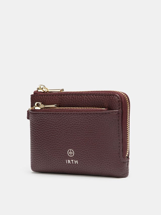 Kira Wristlet Wallet - Dark Cherry