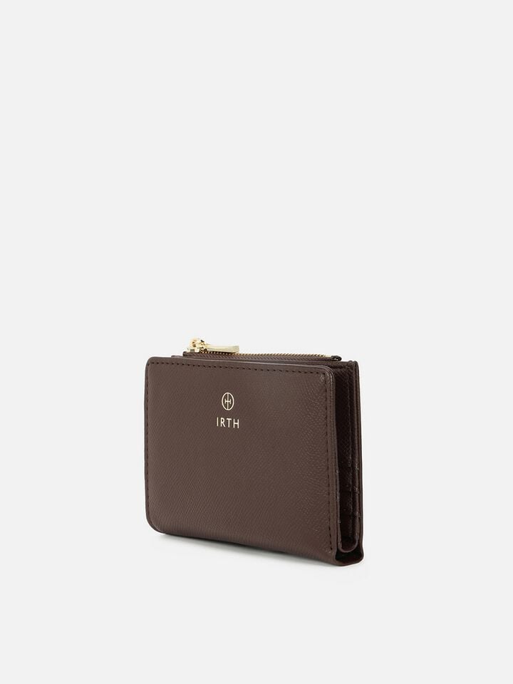 Ezra Textured Wallet - Brown
