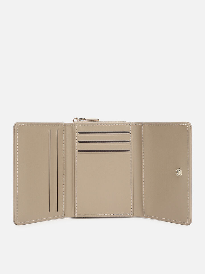 Odele Croco Wallet - Beige
