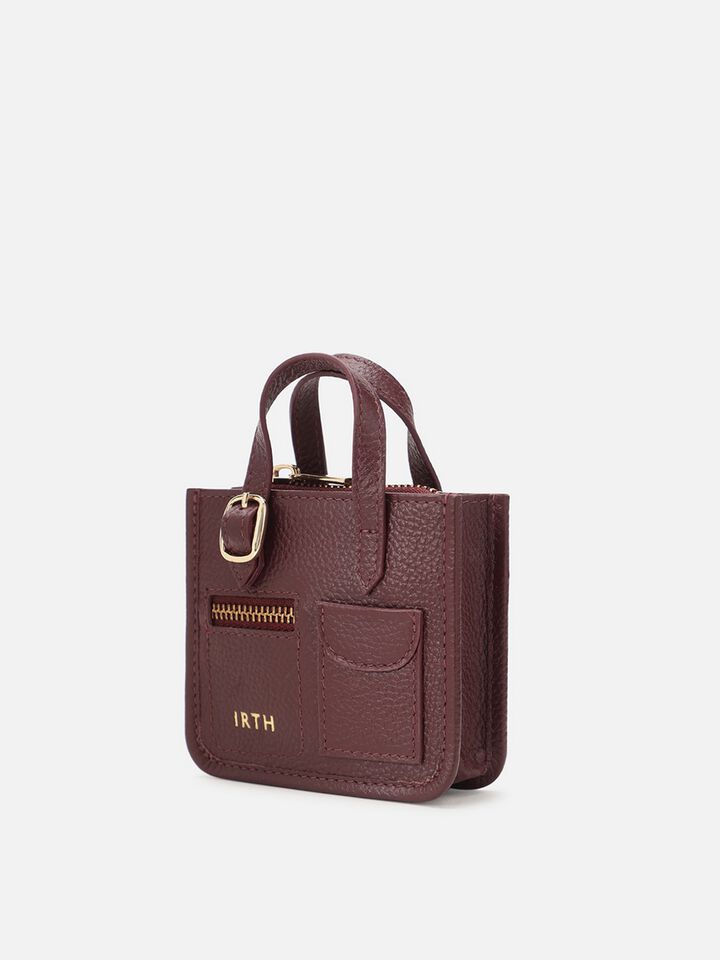 Roxanne Miniature Bag - Dark Cherry