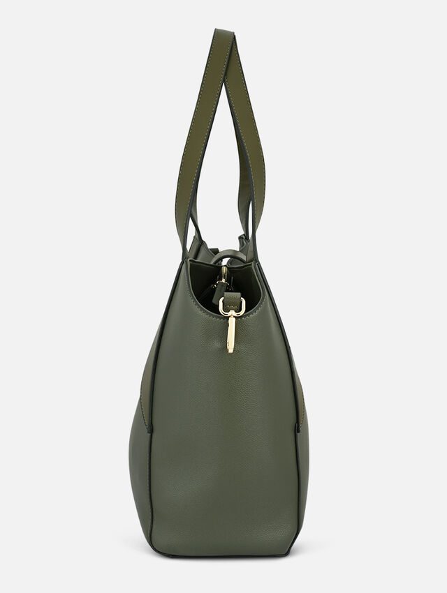 Tulip Olive Tote
