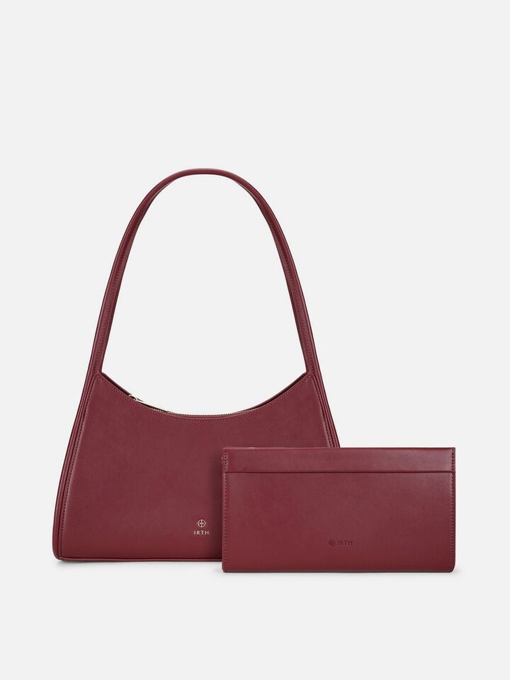 Cady Shoulder Bag - Dark Cherry