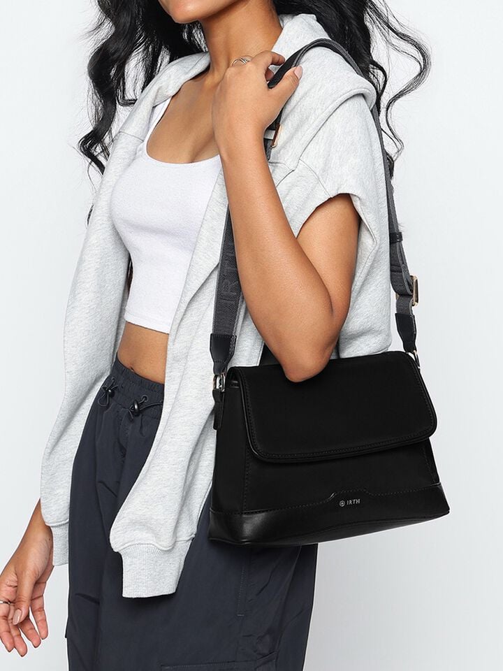 Odessa Nylon Travel Sling - Black