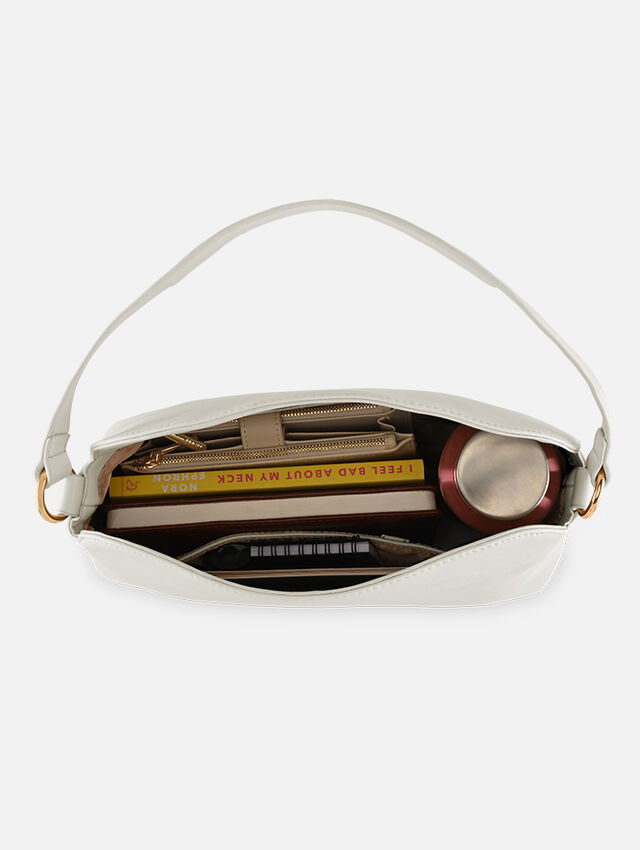 Twilight White Shoulder Bag