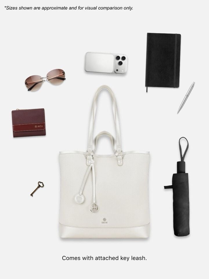 Pearl Tote - White