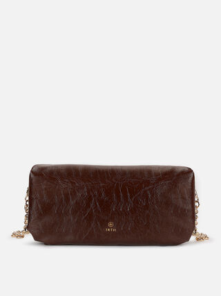 Veronica Clutch Small - Brown