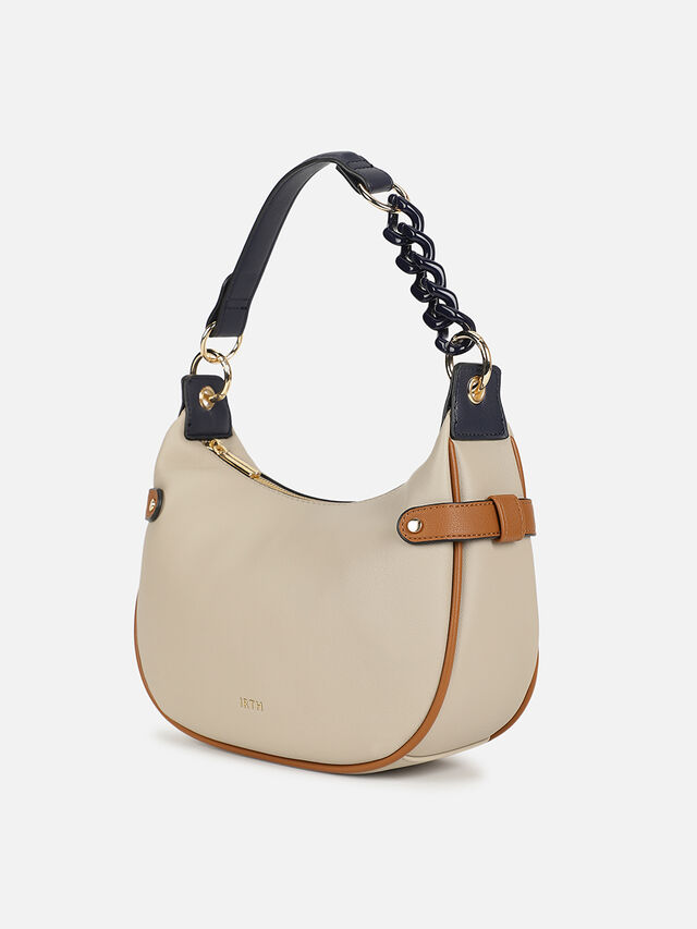 Clara Small Shoulder Bag - Off White