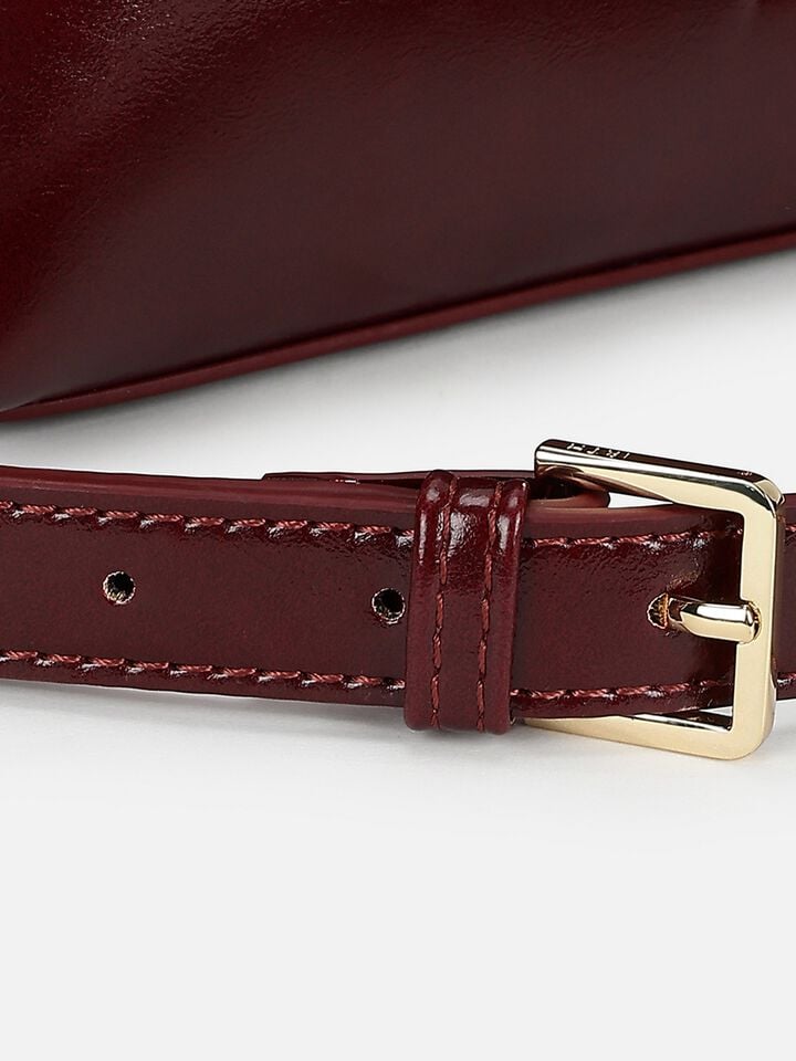 Suzette Shoulder Bag - Dark Cherry