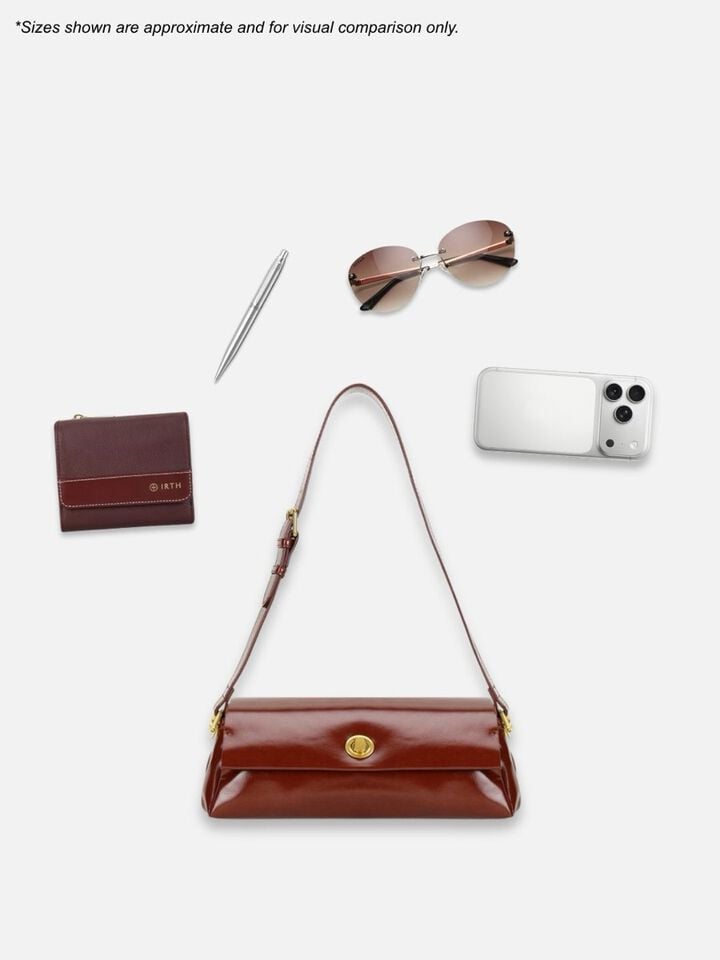 Brianna Wide Shoulder Bag - Tan
