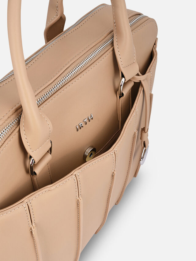 Cressida Work Bag - Beige