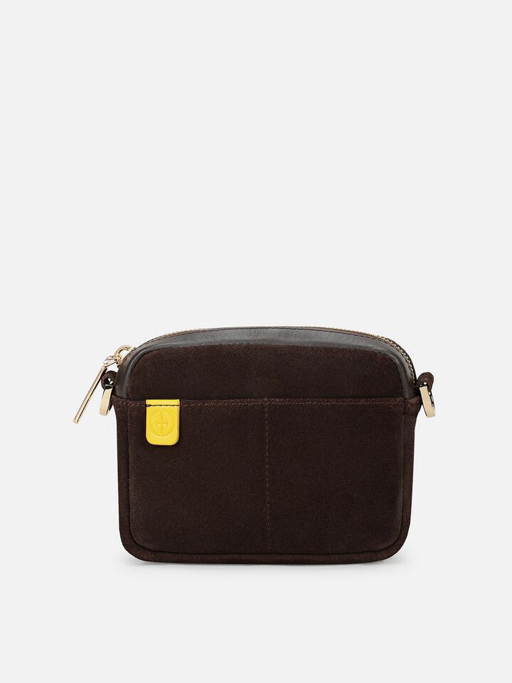 Lola Leather Handheld - Brown