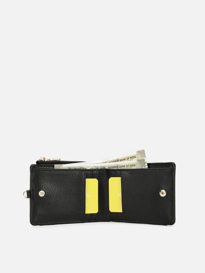 Mika Wristlet Wallet - Black