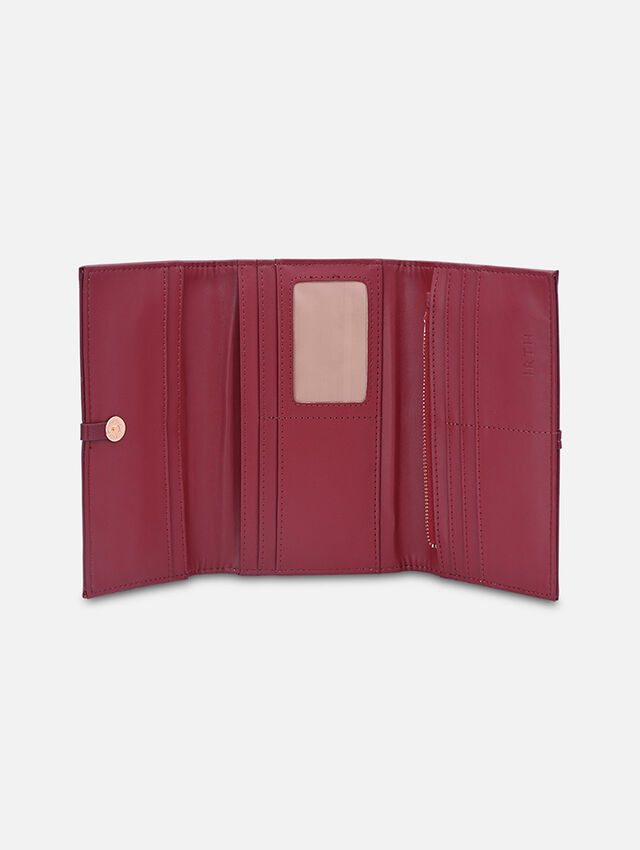 Tri-fold Cherry Wallet