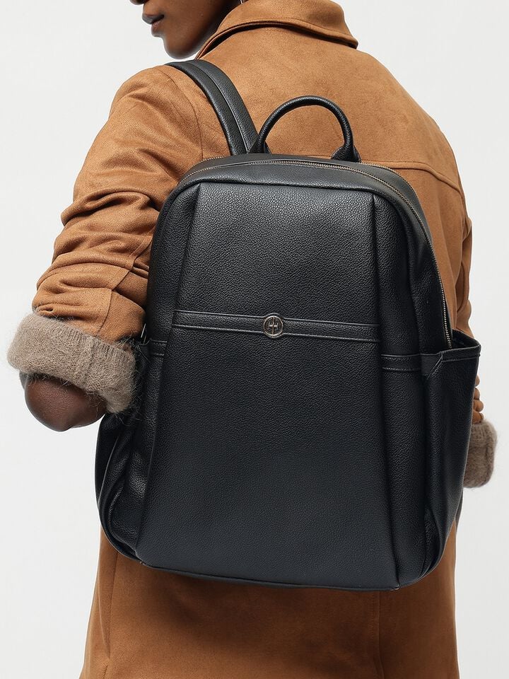 Eden Laptop Backpack - Black