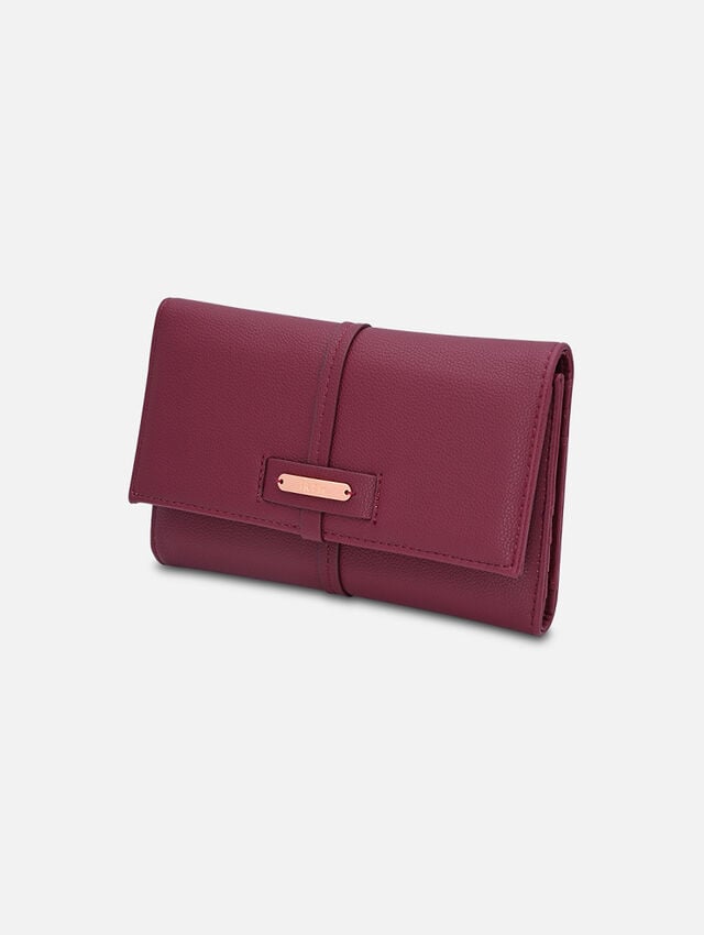 Tri-fold Cherry Wallet