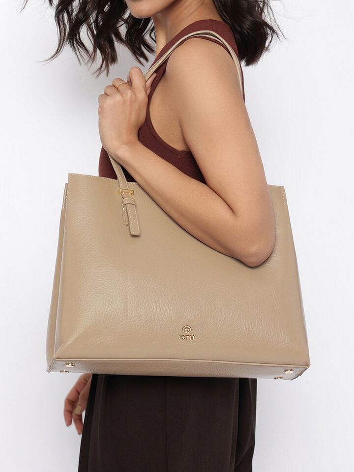 Rachel Tote - Mocha Mousse
