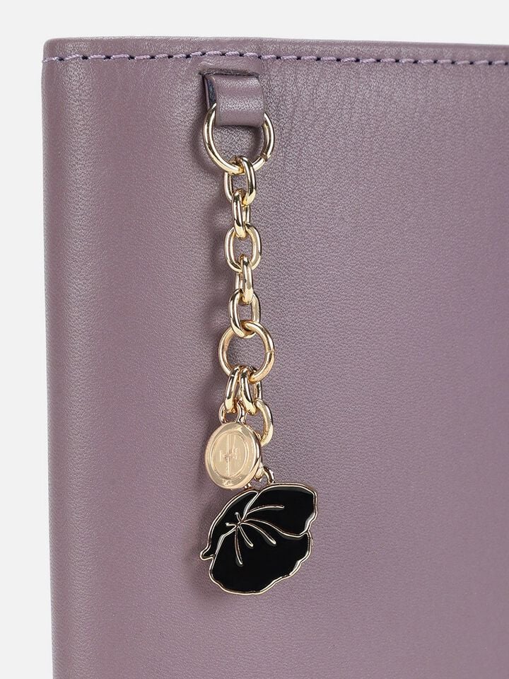 Atlas Leather Passport Holder - Grape
