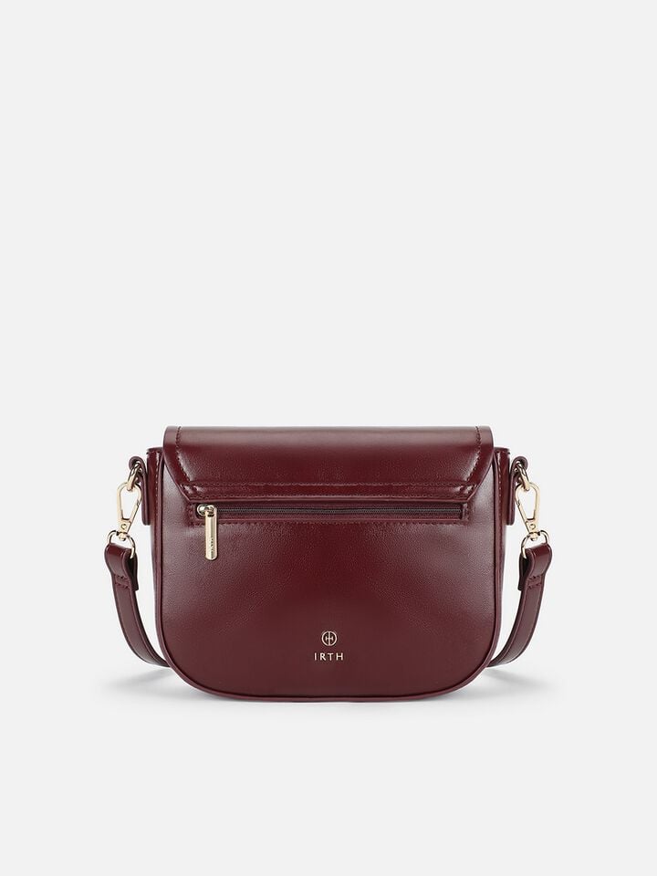 Reese Sling Bag - Dark Cherry