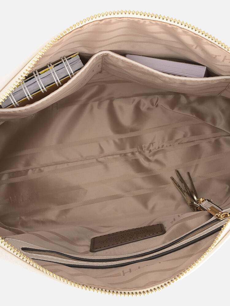 Sarah White Shoulder Bag