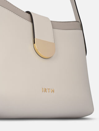 Delight in White Shoulder Bag