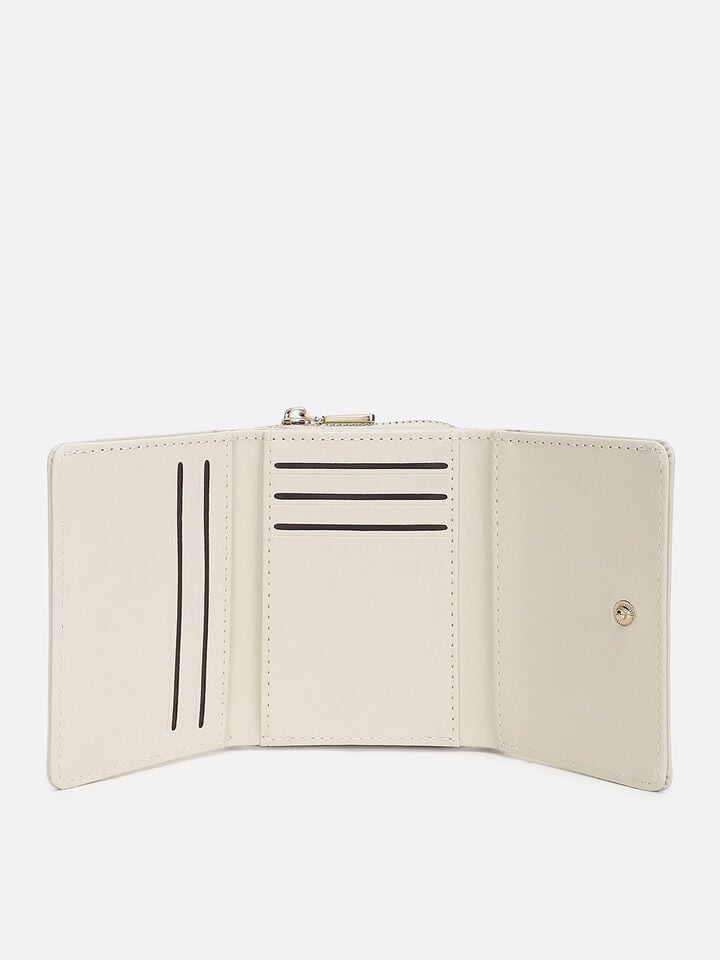 Odele Croco Wallet - Off-White