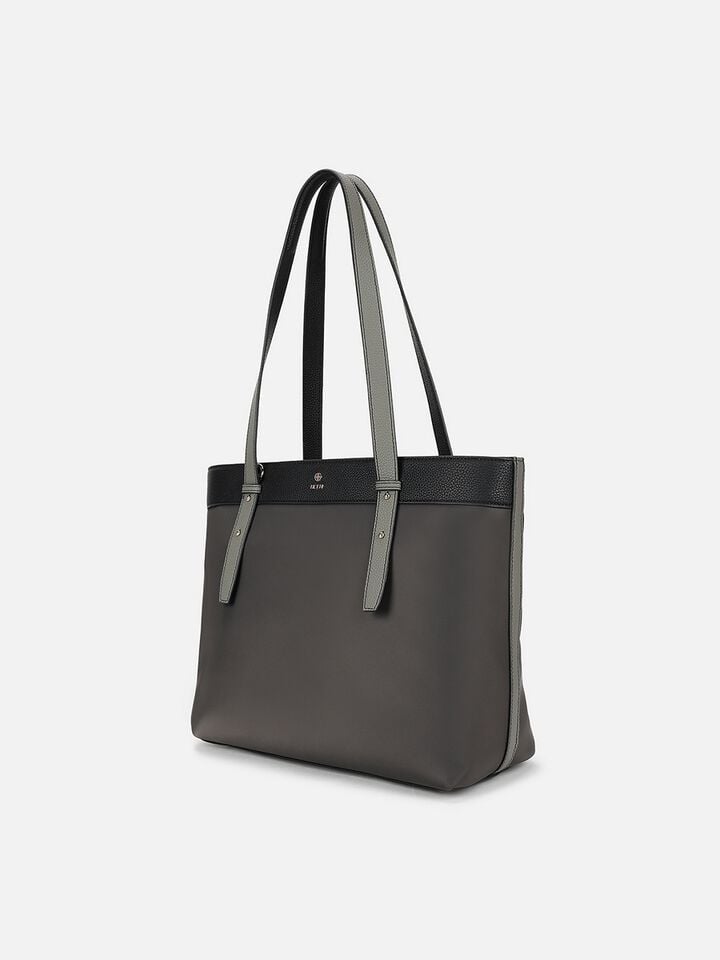 Megan Nylon Work Bag - Grey