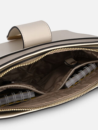 Delight in White Shoulder Bag