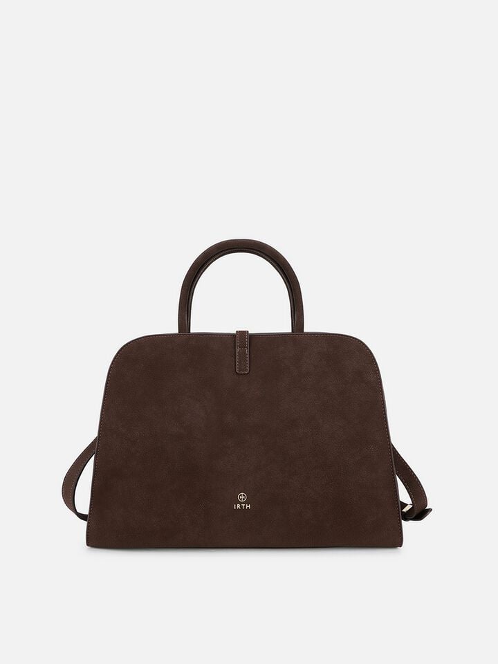 Millie Nubuck Handheld - Brown
