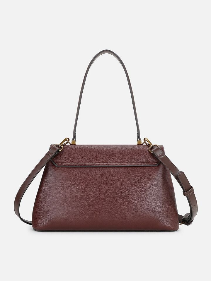 Valerie Wide Shoulder Bag - Brown