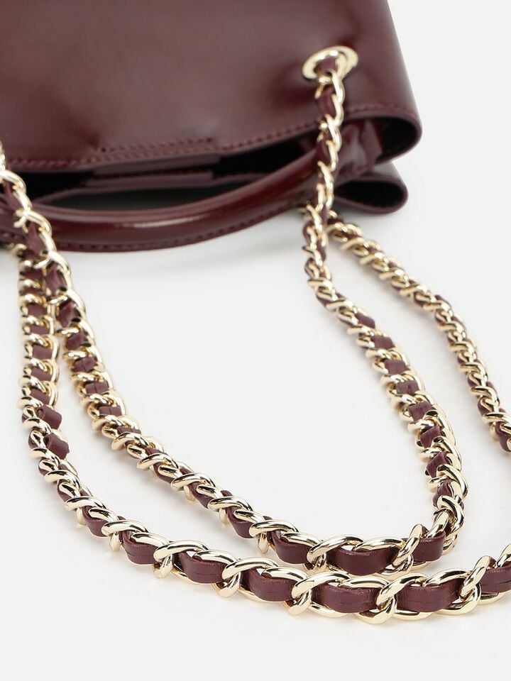 Shay Small Handheld - Dark Cherry