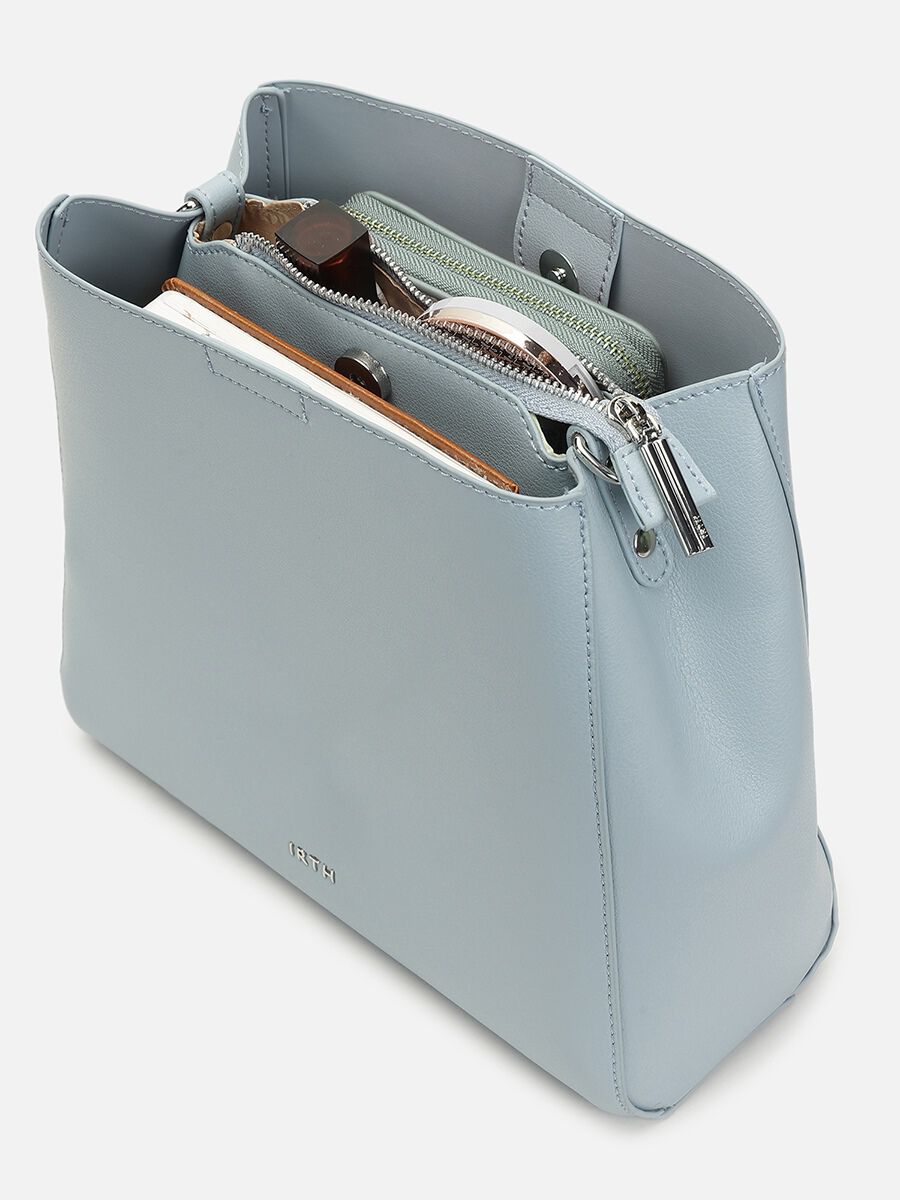 IRTH House of Titan Women s Shoulder Bags Shop new Glacial Blue