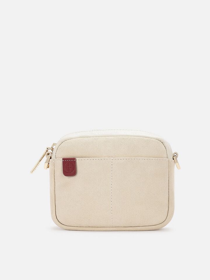 Lola Leather Handheld - Off-White