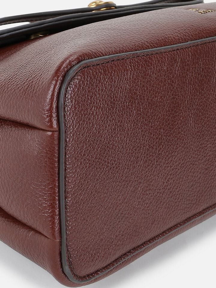 Valerie Wide Shoulder Bag - Brown