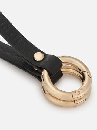Tinker Leather Key Leash - Black