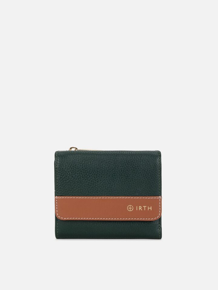 Ryan Leather Wallet Small - Green