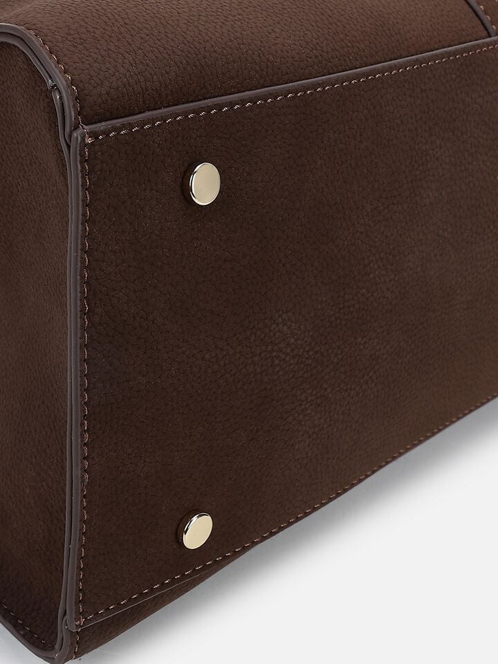 Millie Nubuck Handheld - Brown