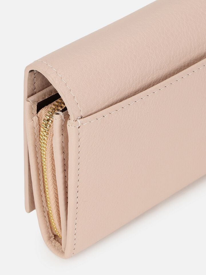 Parker Small Leather Wallet - Pink