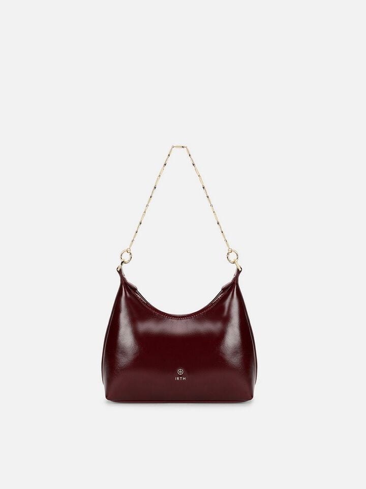 Suzette Shoulder Bag - Dark Cherry