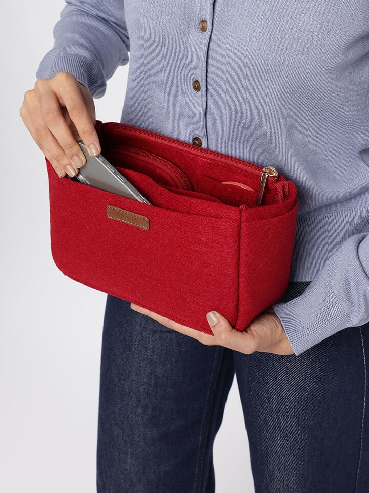 Medium Bag Organiser - Cherry
