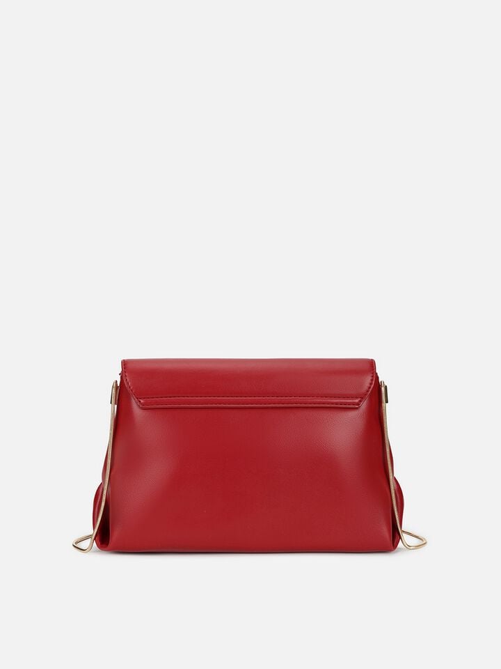 Emma Embossed Sling - Cherry
