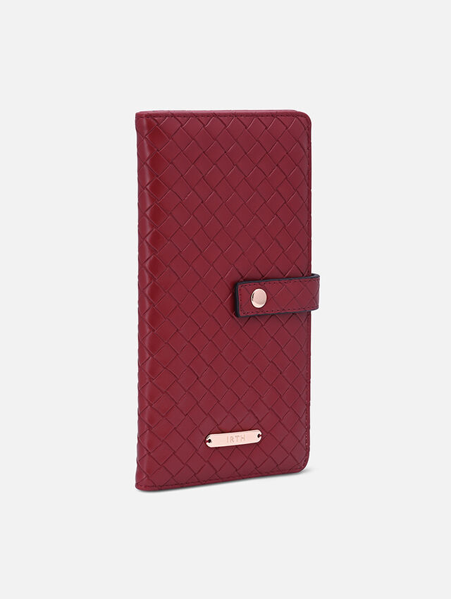 Bi-fold Cherry Wallet