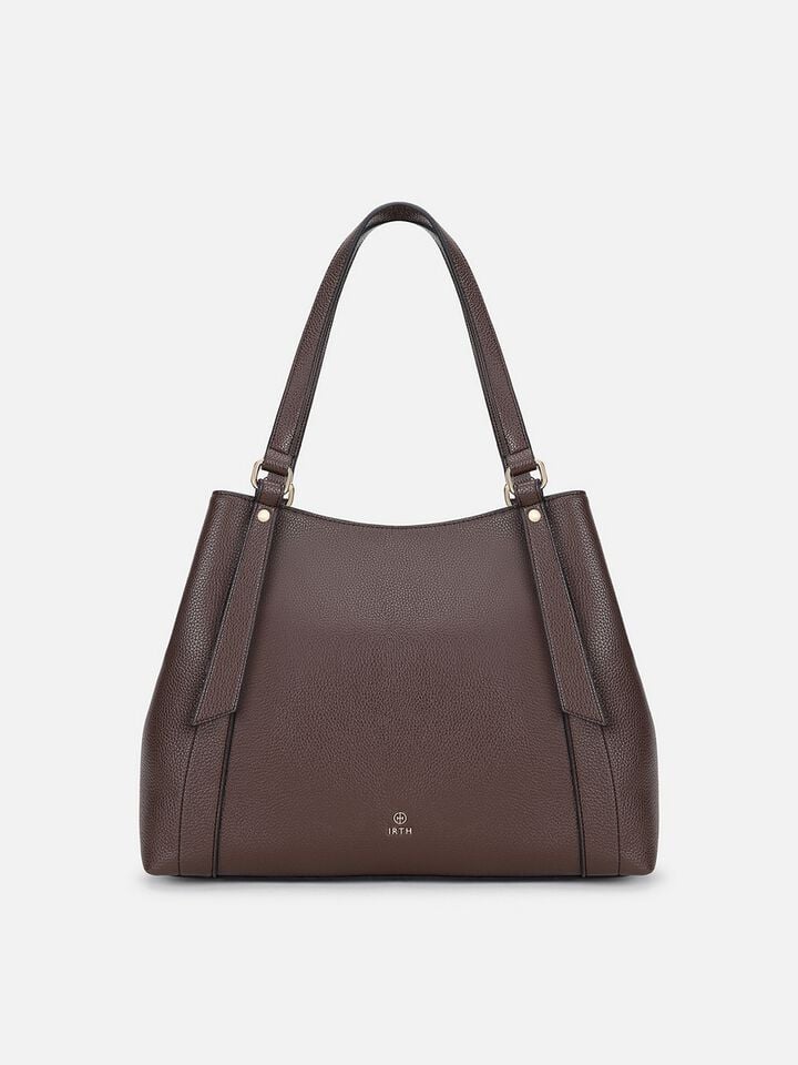 Jamie Brown Shoulder Bag - Brown
