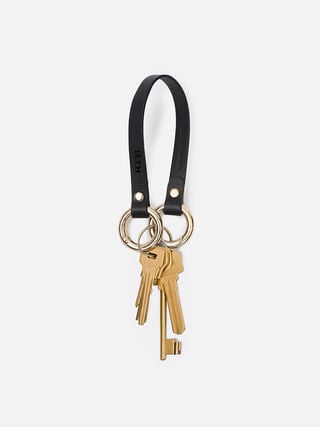 Tinker Leather Key Leash - Black