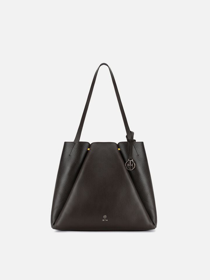 Lorelei Leather Shoulder Bag - Brown