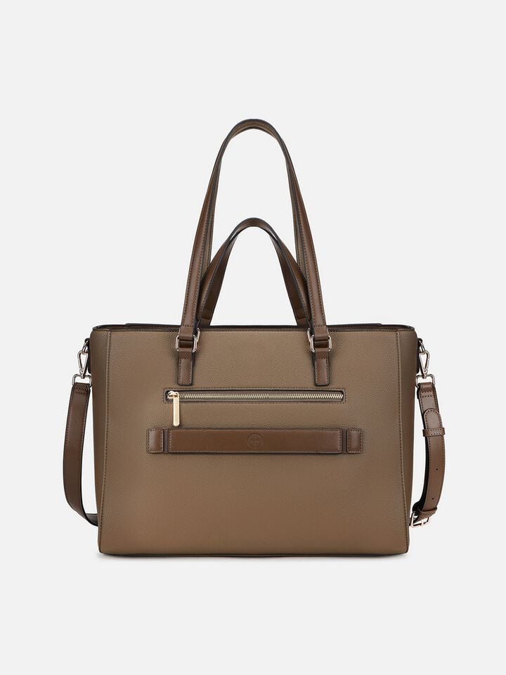 Camilla Work Bag - Brown