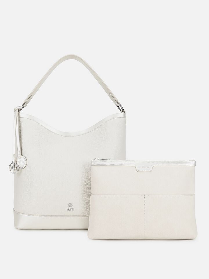 Pearl Shoulder Bag - White