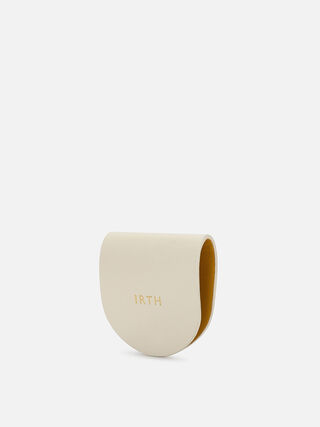 Wisp Leather Wire Wrap - Off-White